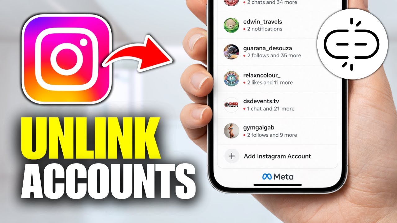 How To Unlink Two Instagram Accounts (Full Guide)