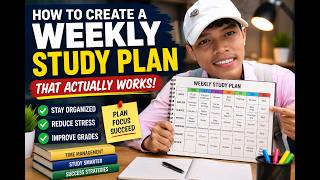 How to Create a Weekly Study Plan That Actually Works