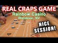 I LOVE CRAPS! - Live Craps Game #36 - Rainbow Casino, Wendover, NV - Inside the Casino