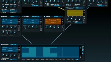 Progressive Trance arpeggiator in KarmaFX Synth Modular