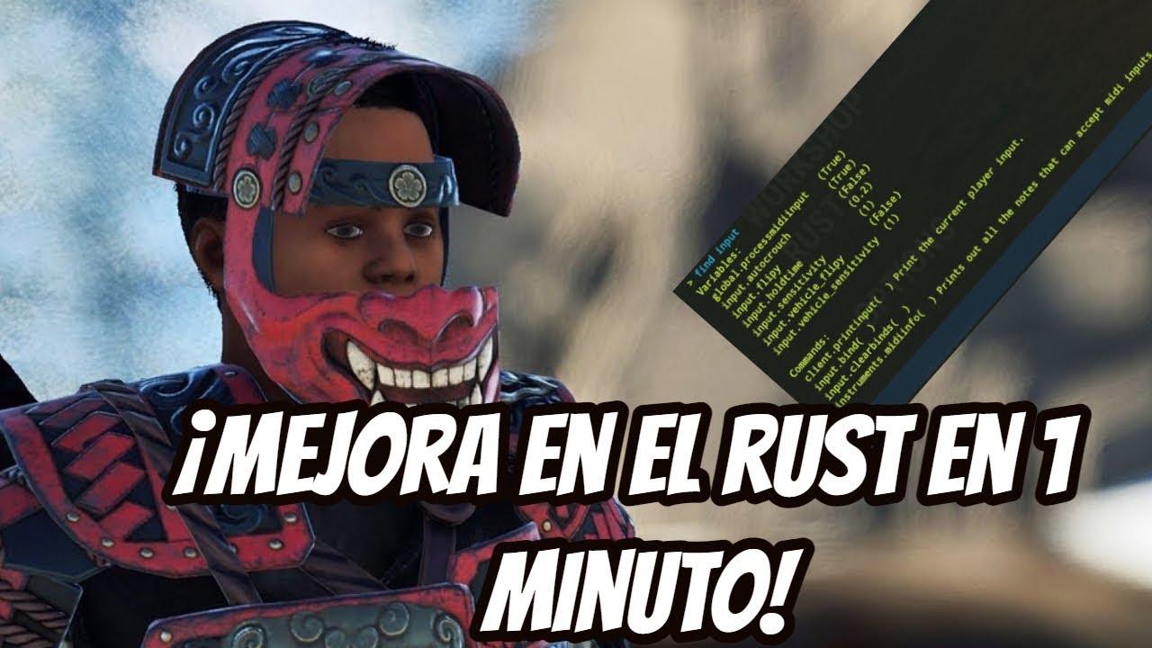 Guia Rust 2022 ¡Los MEJORES Comandos y binds de consola en RUST! # ...