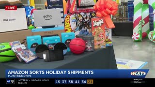 Amazon facility in Louisville talks holiday shipments