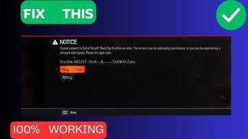 How to Fix “Error code: ABC” in call of duty black ops 3