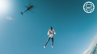 Skydiving Out Of A Helicopter In Vr 360 4K