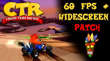 Crash Team Racing - 60 FPS Widescreen Patch Showcase!