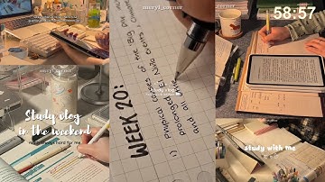 Tổng hợp study vlog siêu chill trên tiktok 🫧💗✨ - Series Tập Trung Học Bài Cho Những Ngày Mất Mood