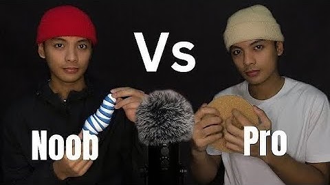 ASMR Noob vs Pro ASMRtist | Who do you think did better?
