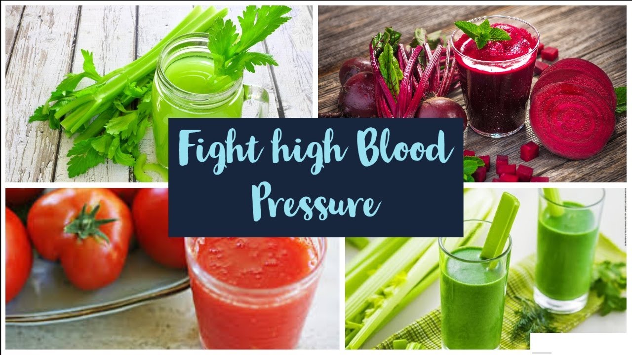 Fight high Blood Pressure with these vegetable juices YouTube