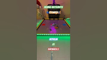 🌀Stomped🌀 Nephilim vs Barnakills  Hexbug Battlebots  #hexbugbattlebots #hexbugvideos #battlebots