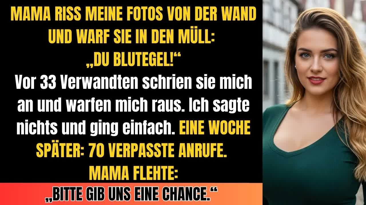Meine Mutter lud 33 Verwandte ein – und behandelte mich wie Luft