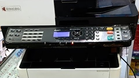 Kyocera Ecosys M2040 Fujar Red lights Non-genine toner Error Code C3100 C6600