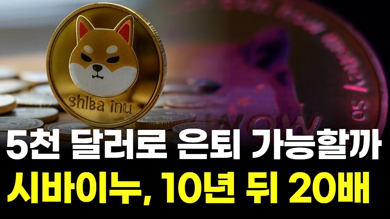 시바이누, 5천 달러로 은퇴 가능할까…