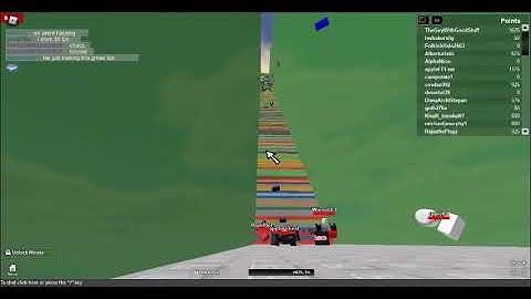 Everyone Falls down the Stairs with bricks Add Round 1