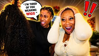 I SNATCHED MY GIRLFRIEND WIG OFF! *HILARIOUS*