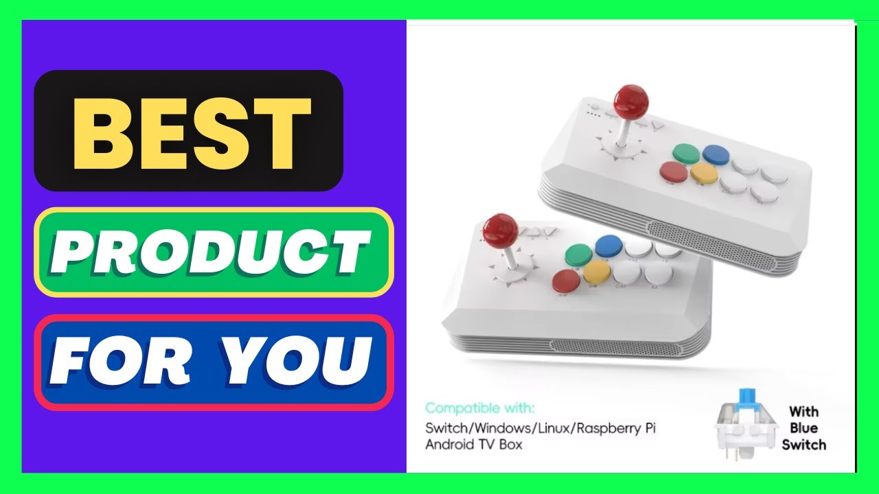 Switch 2 Arcade Stick | Y5A Wireless Bluetooth Fight Stick