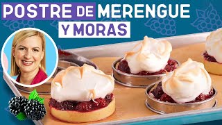 Cómo Preparar mini Tartas con Moras y Merengue - La Repostería de Anna Olson