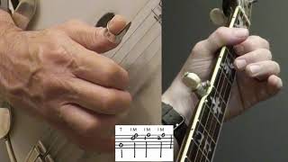 5-String Bluegrass Banjo Instructional Tutorial: Blue Moon of Kentucky