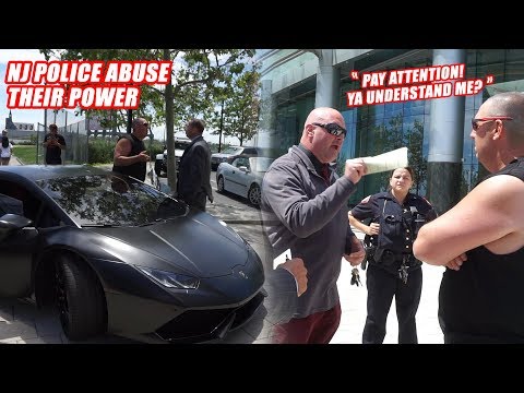 nj-police-illegally-ticket-and-bully-lambo-owner!!