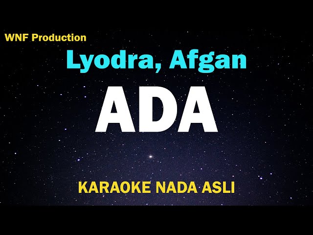 Lyodra, Afgan - Ada (Karaoke Version) class=