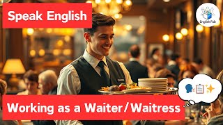 🍽️【Working as a Waiter/Waitress】Essential English for Restaurants 💬✨