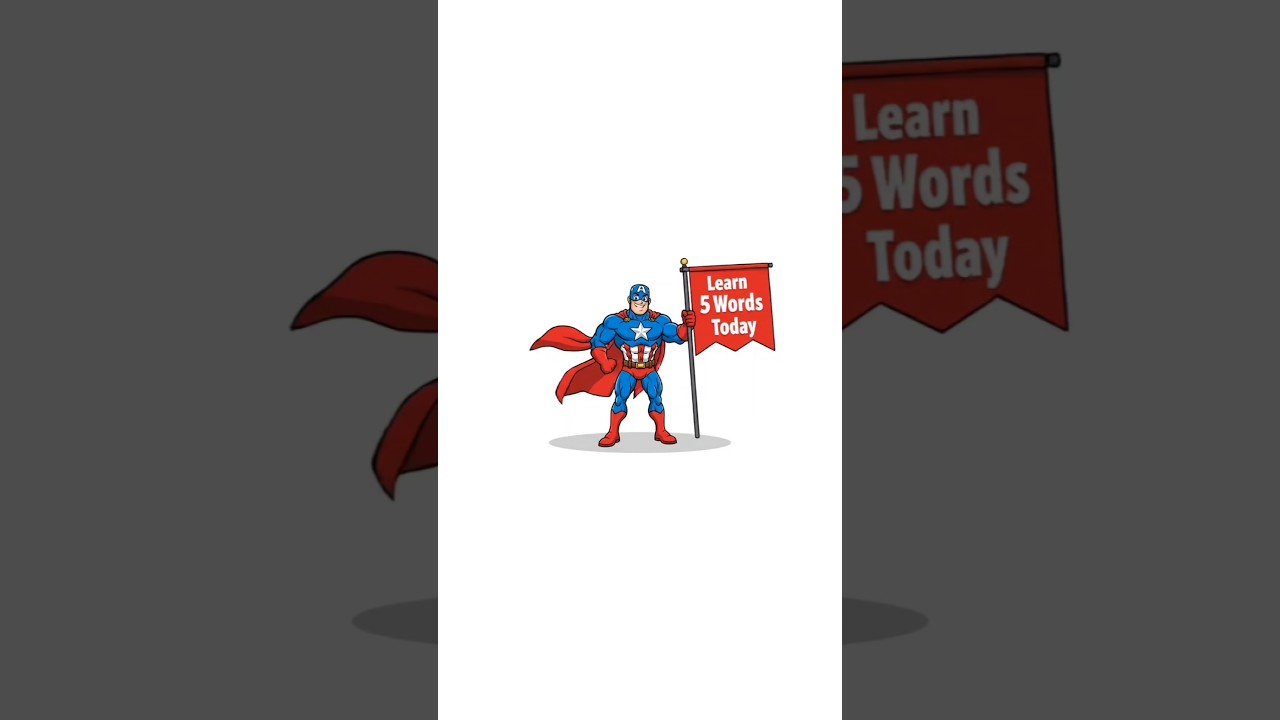 Day 47 | Learn 5 English Words in 30 Seconds 📚✨ 