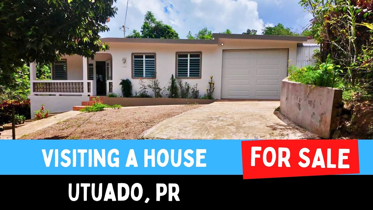 Visité casa a la venta en Utuado PR cerca de Cañón Blanco