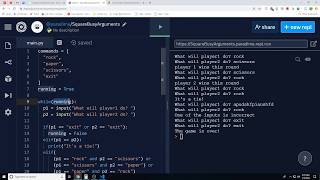 Teals 2.6: Game Loops and Rock, Paper, Scissors