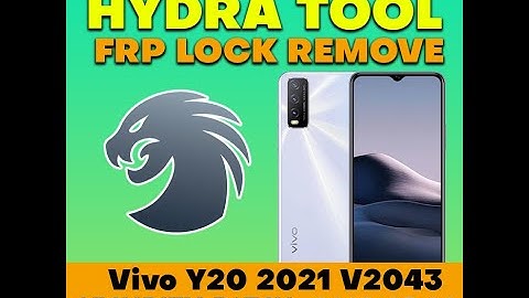 Vivo Y20 2021 V2043 New Security FRP Lock Remove with Hydra Tool