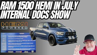 Stellantis Leaked Internal Docs Show July Hemi Ram 1500 Production And Event