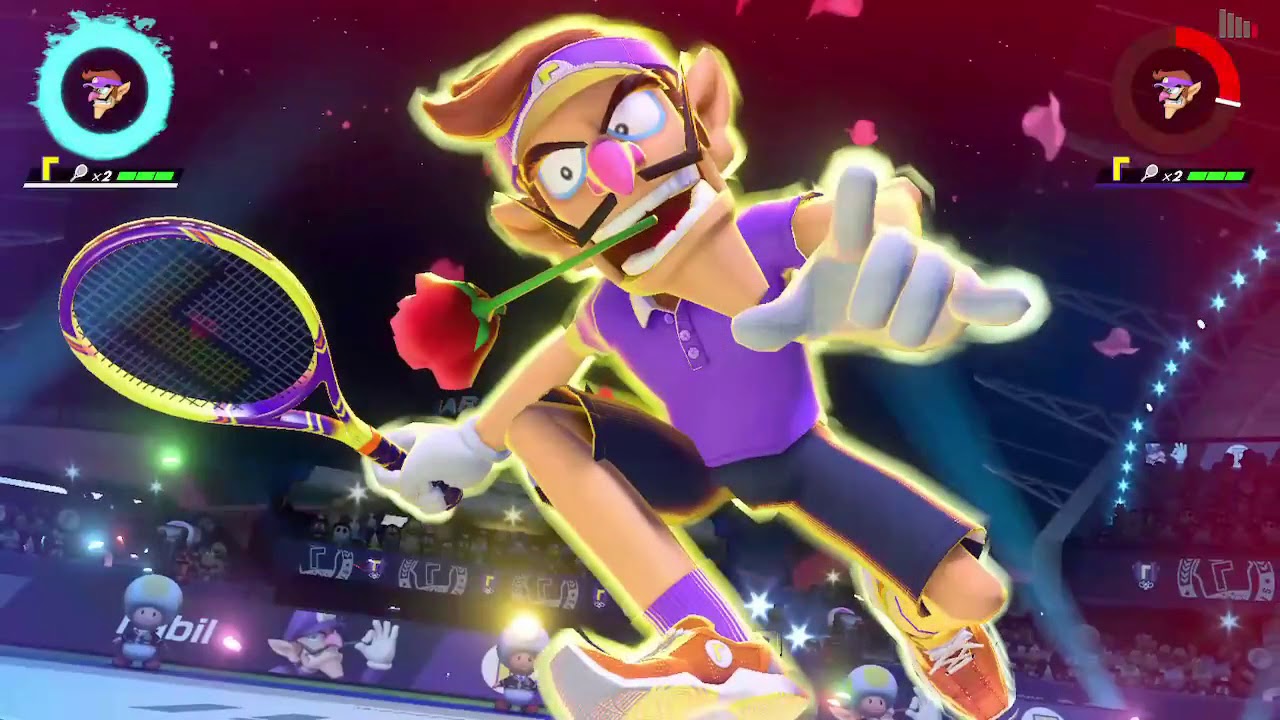 Mario Tennis Aces Waluigi Showcase