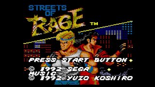 Streets of Rage (Game Gear) Playthrough