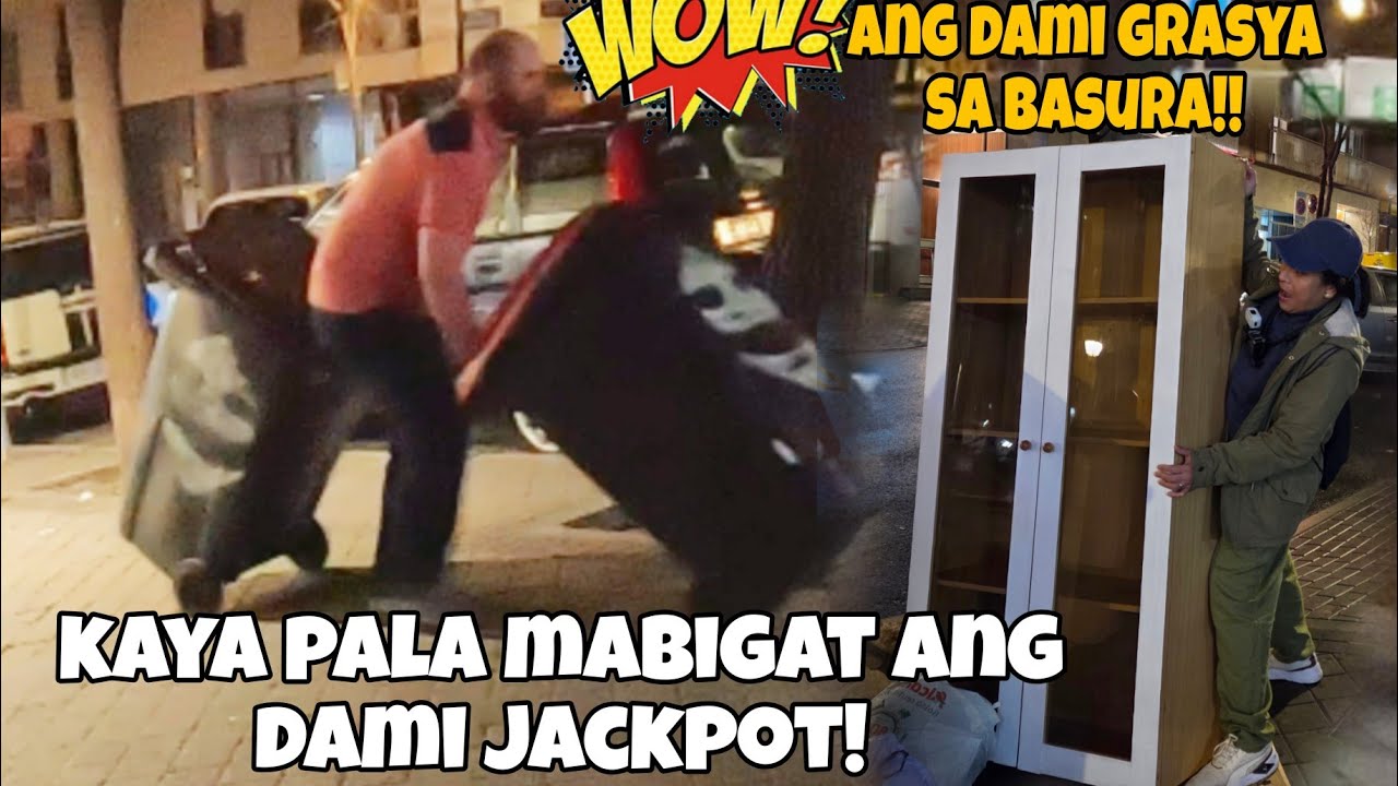 Wow grabe  nag uumapaw ang laman ng  basurahan | JEZVLOG DUMPSTER DIVING 