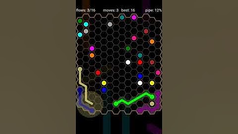 How To Solve Flow Free Hexes Premium 14x14 Mania Level 93 Board Walk Through Solution Walkthrough