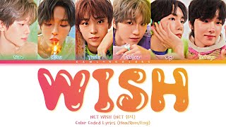 NCT WISH (엔시티 위시) 'WISH (Korean Version)' (Color Coded Lyrics Han|Rom|Eng)