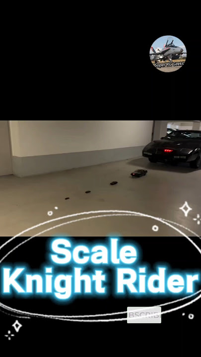Which scale of knight rider model is your favorite? #rcmodel #scalemodel #modelcar #nightrider