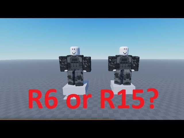 Lonnie on X: Do you use R6 or R15 on your Roblox avatar?   / X