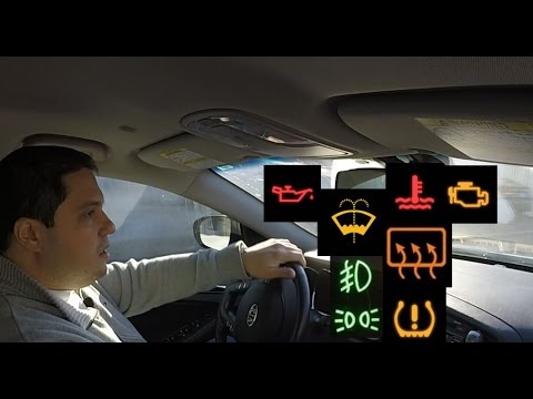Vídeo: Quando ofuscado pelas luzes de um veículo que se aproxima?
