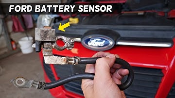 BATTERY CURRENT SENSOR REPLACEMENT ON FORD