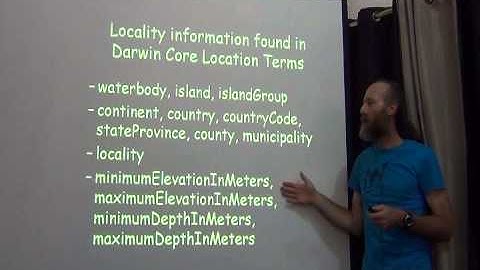 BITC / Data Capture - What is a Georeference - 1