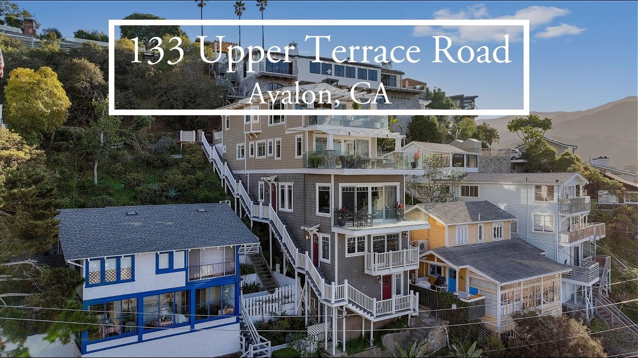Inside a $7 Million Catalina Island Dream Home with Epic Ocean Views | 133 Upper Terrace Rd Avalon