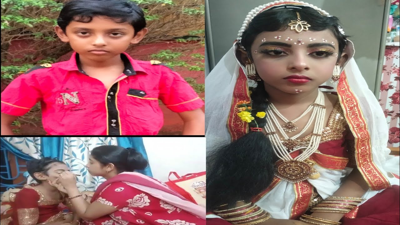 Baby Boy To Girl Radha Makeup 2021