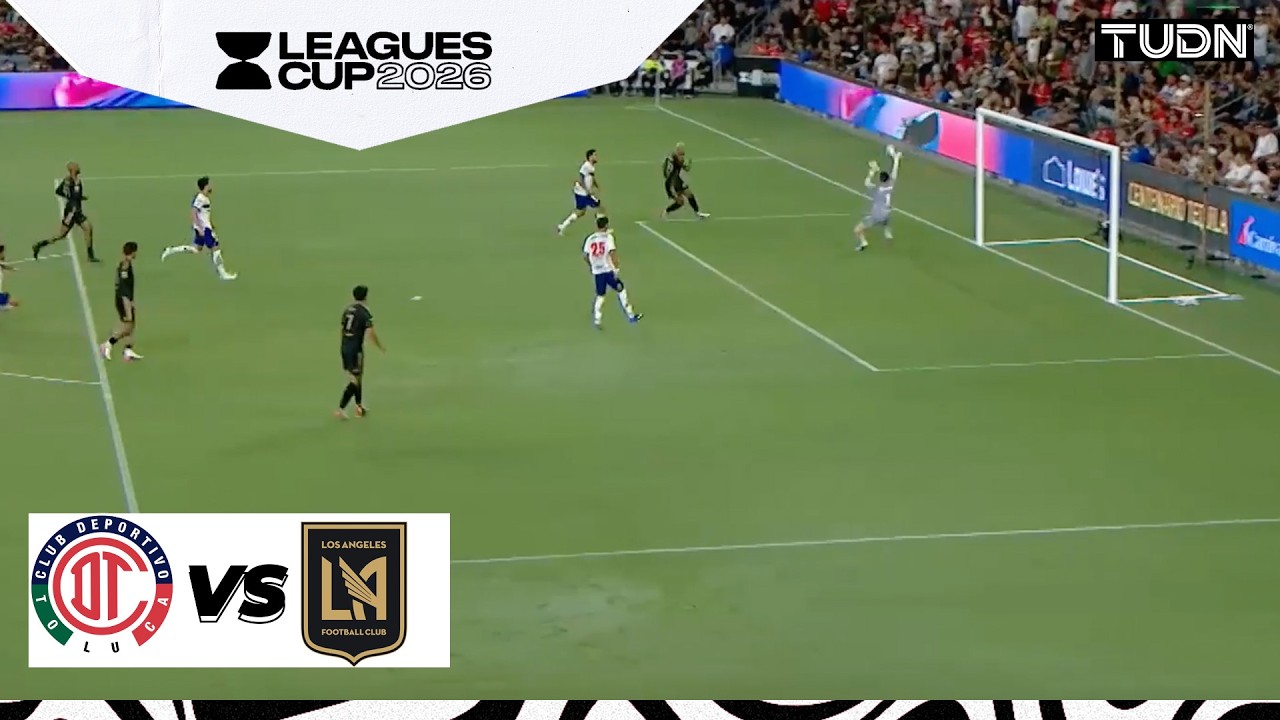¡HAY ARQUERO! Atajada de González | Toluca vs LAFC | Leagues Cup - 2026 Fase de Grupos | TUDN