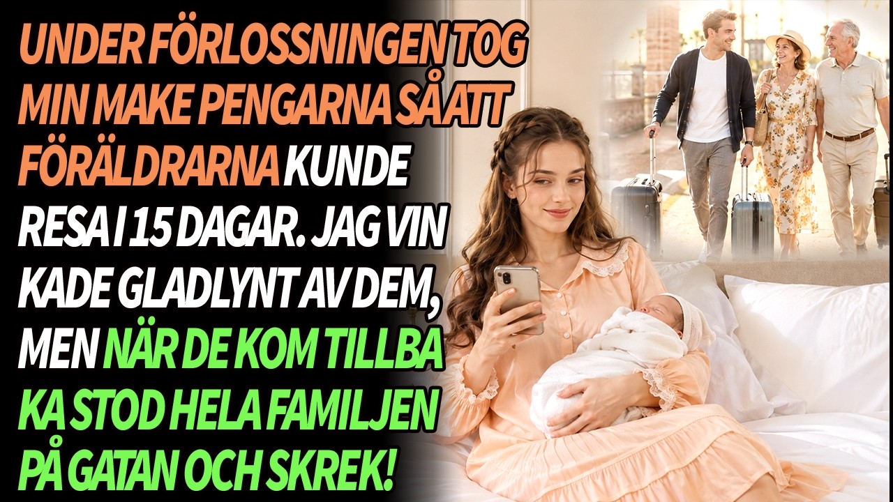 Jag stod i vårt lilla sovrum, nyförlöst och darrande, när jag hittade bevisen. Han hade fört över 300.000 kronor av våra sparpengar – blöjpengarna – till sin pappa, för att finansiera sin...