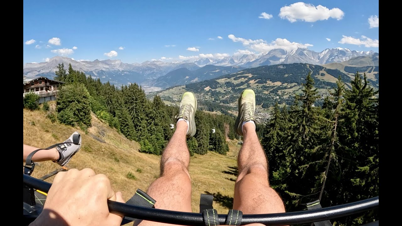 We tested for you: the Giant Swing facing Mont-Blanc - Combloux