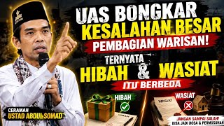 UAS Bongkar Kesalahan Besar Pembagian Warisan! Ternyata Hibah dan Wasiat Itu Berbeda