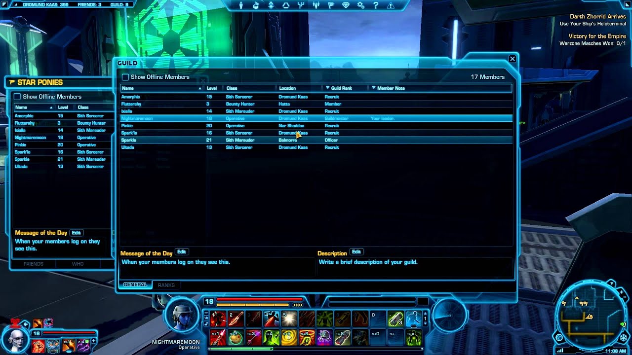SWTOR Beta Guild Customization