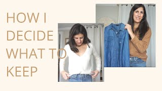 Mini Closet Declutter & Personal Style Tips I Learned | Slow Fashion