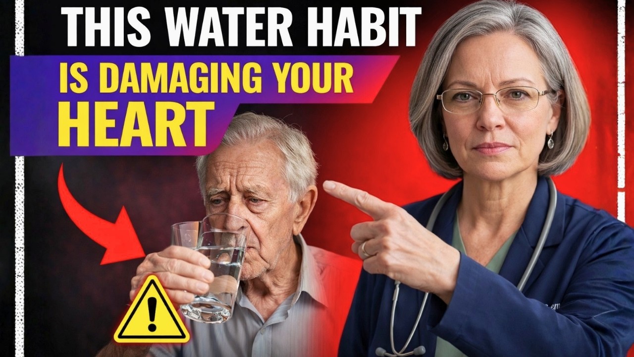 Stop Drinking Water Like This After 60 - YouTube
