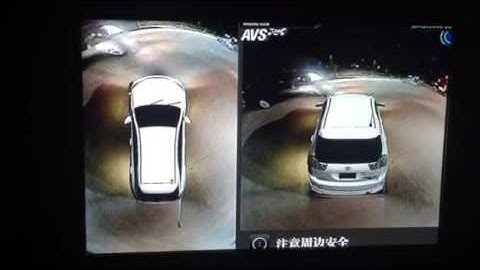 3D 360° Surround View Monitoring System-NEXADAS-- Night Vision Demo Video