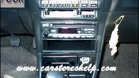 Acura Integra Stereo Removal and Installation = Car Stereo HELP